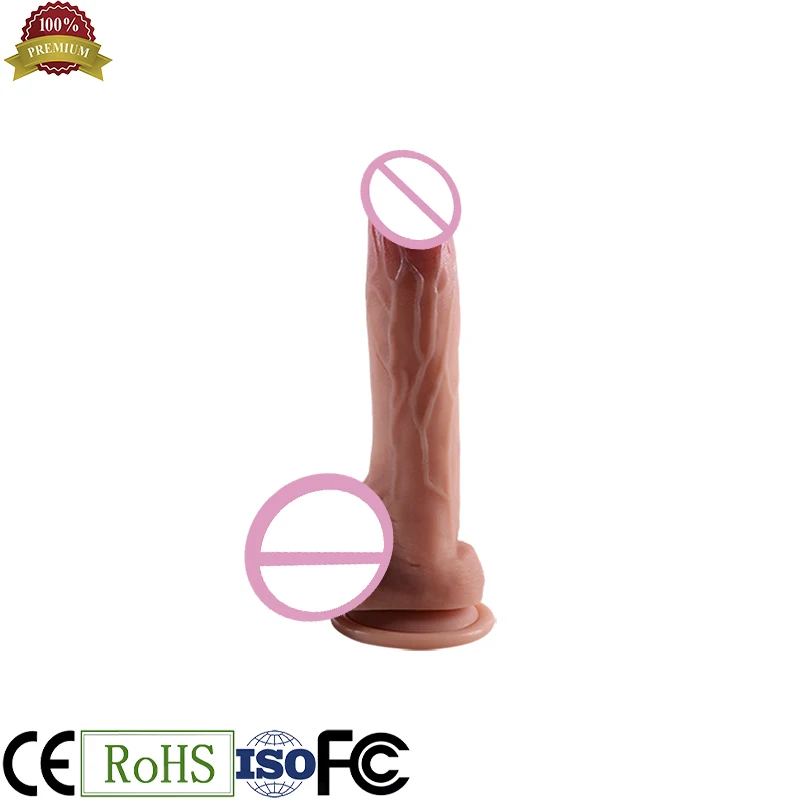 DV2338 Hot Popular Competitive Price Touch Feeling 100% Silicone Sex Man Toys Penis Wholesale from China