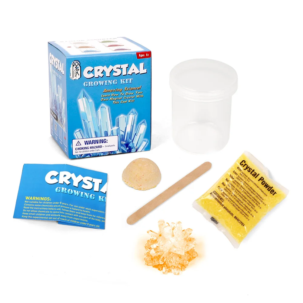 
Educational Gift for Kids Boys & Girls Crystal Growing Science Experimental Kit 