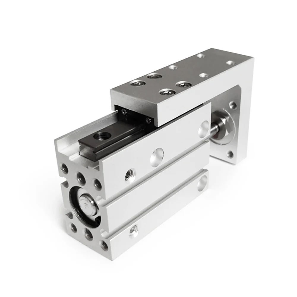 China Manufacturer High Precision Durable Double Acting Pneumatic Air Cylinder With Single Rod