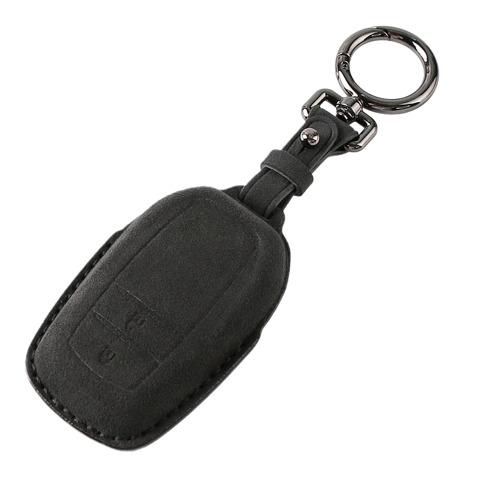 New Design High quality Aluminum Alloy Leather Car Key Cover For Honda Leather Key Cover