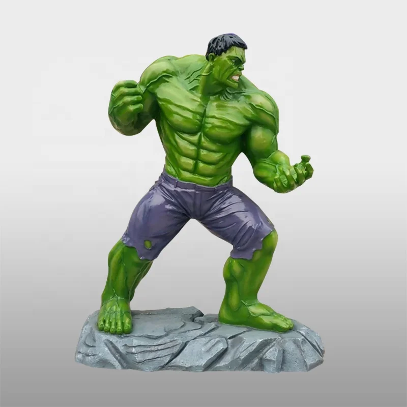 Outdoor  custom decoration fiberglass cartoon  animal  statue for sale