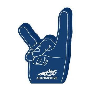 Пользовательский логотип шокер пенопластовый палец рука по низкой цене