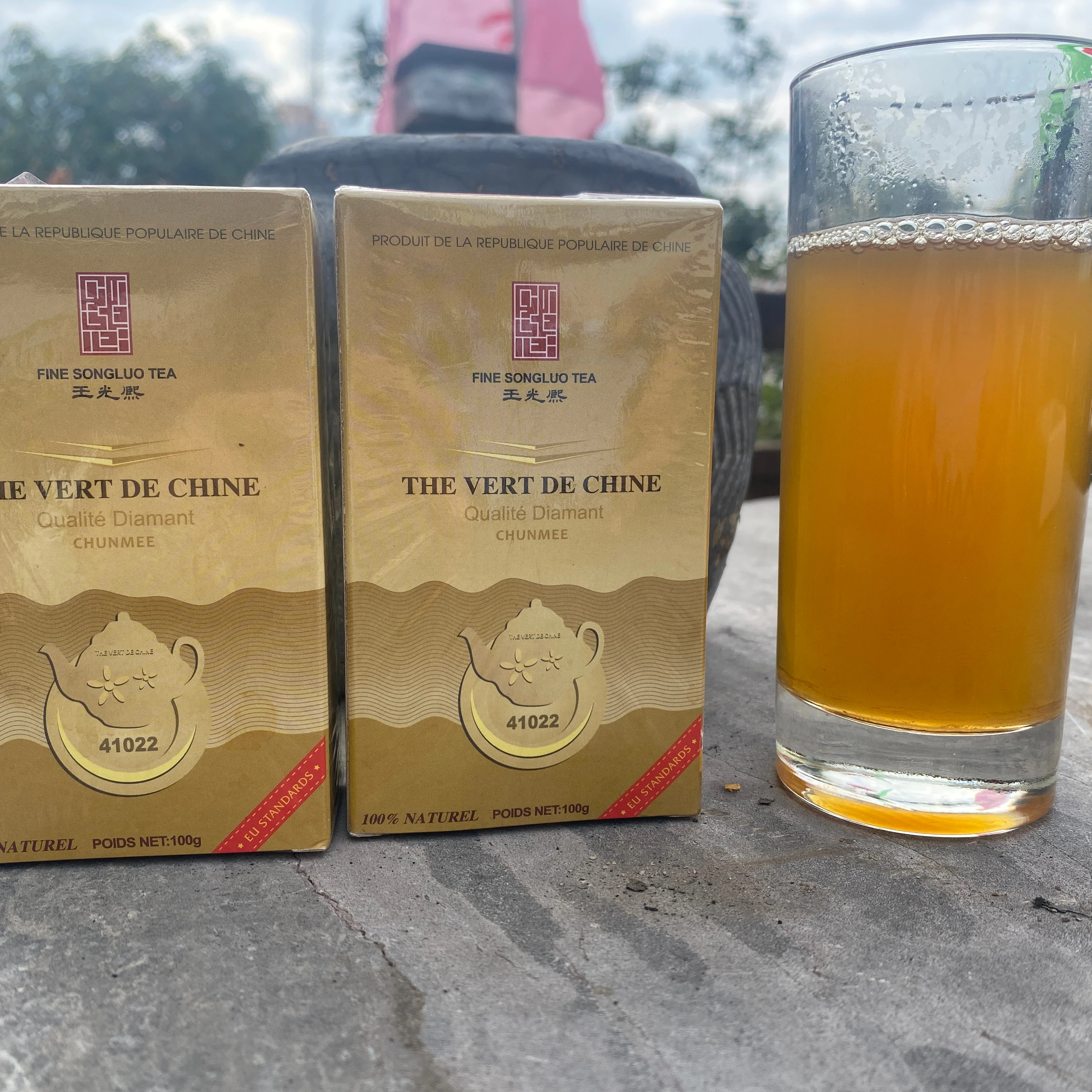 strong taste china green tea 41022   popular in west africa