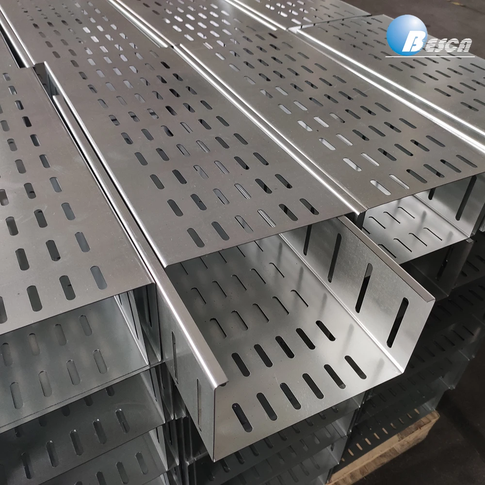 HDG Hot Dip Galvanized Perforated Cable Tray Manufacturer