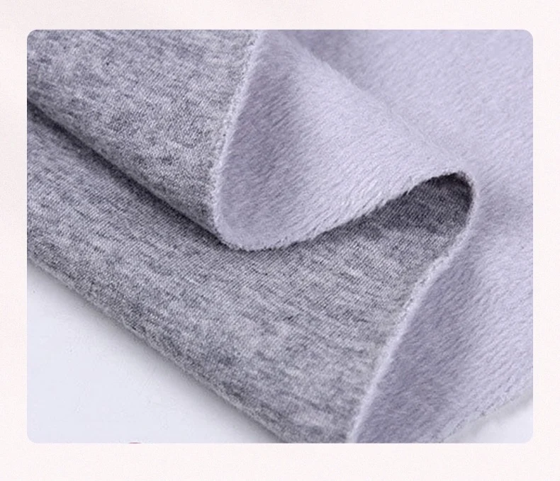 Wholesale multi color cotton poly stretch heavy weight weft knitting fleece fabric for winter hoodies