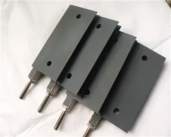 Customized MMO Ruthenium Iridium Coated Titanium Anode Mesh and Titanium Cathode Plate for Swimming Pool Disinfection