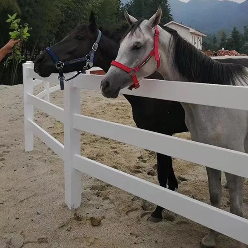 Horse Vinyl Fence Panels 8ft Horse Item Paddock Fencing PVC Horse 2 rails 3 Rails 4 Rails Farm Fence