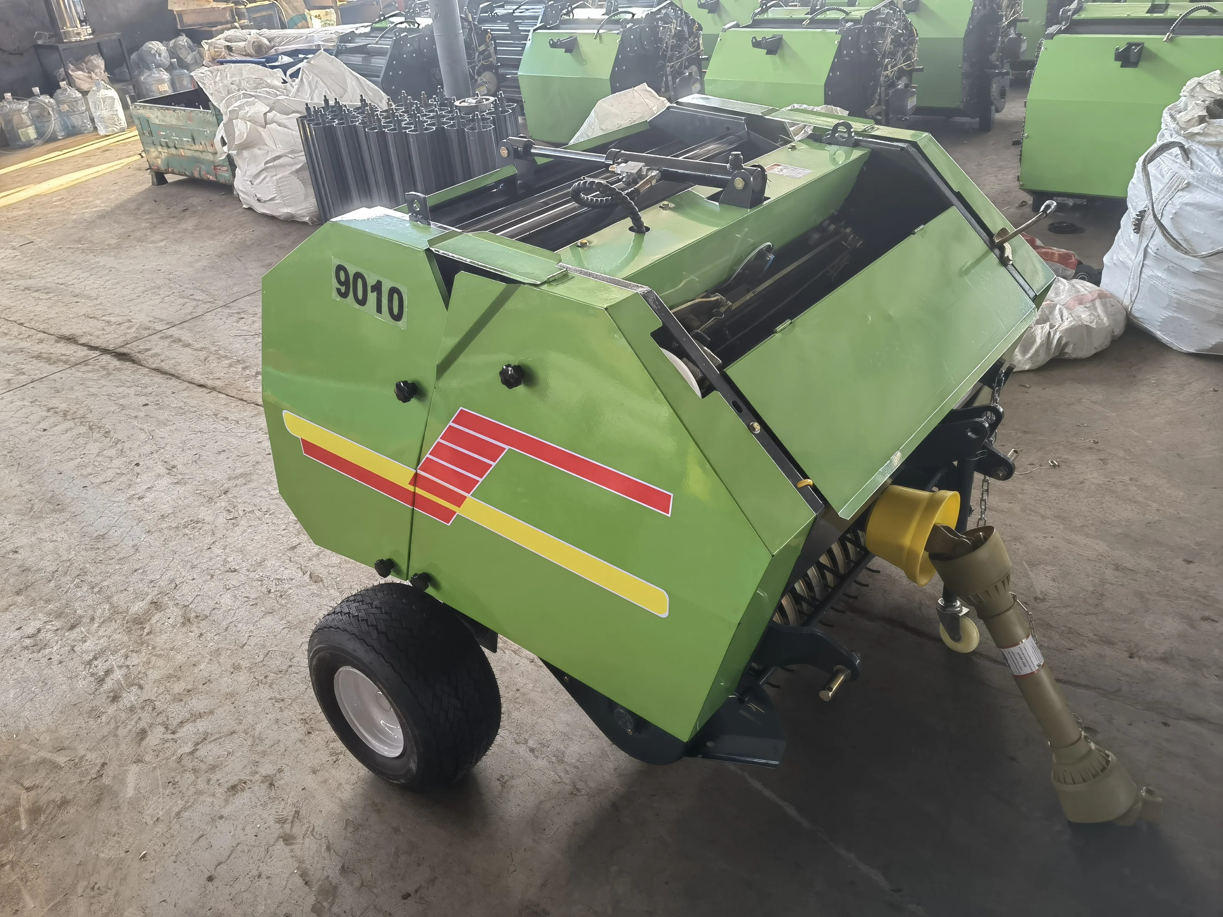 Высокое качество мини круглый пресс для сена сосновый соломенный