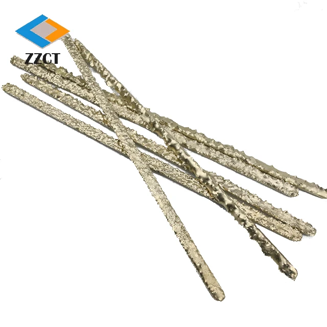 Composite Brazing Rods with Tungsten Carbide Grit in a Nickel/Bronze Alloy Matrix