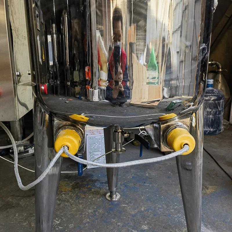 Stainless steel syrup and water mixing tank laboratory liquid reaction kettle