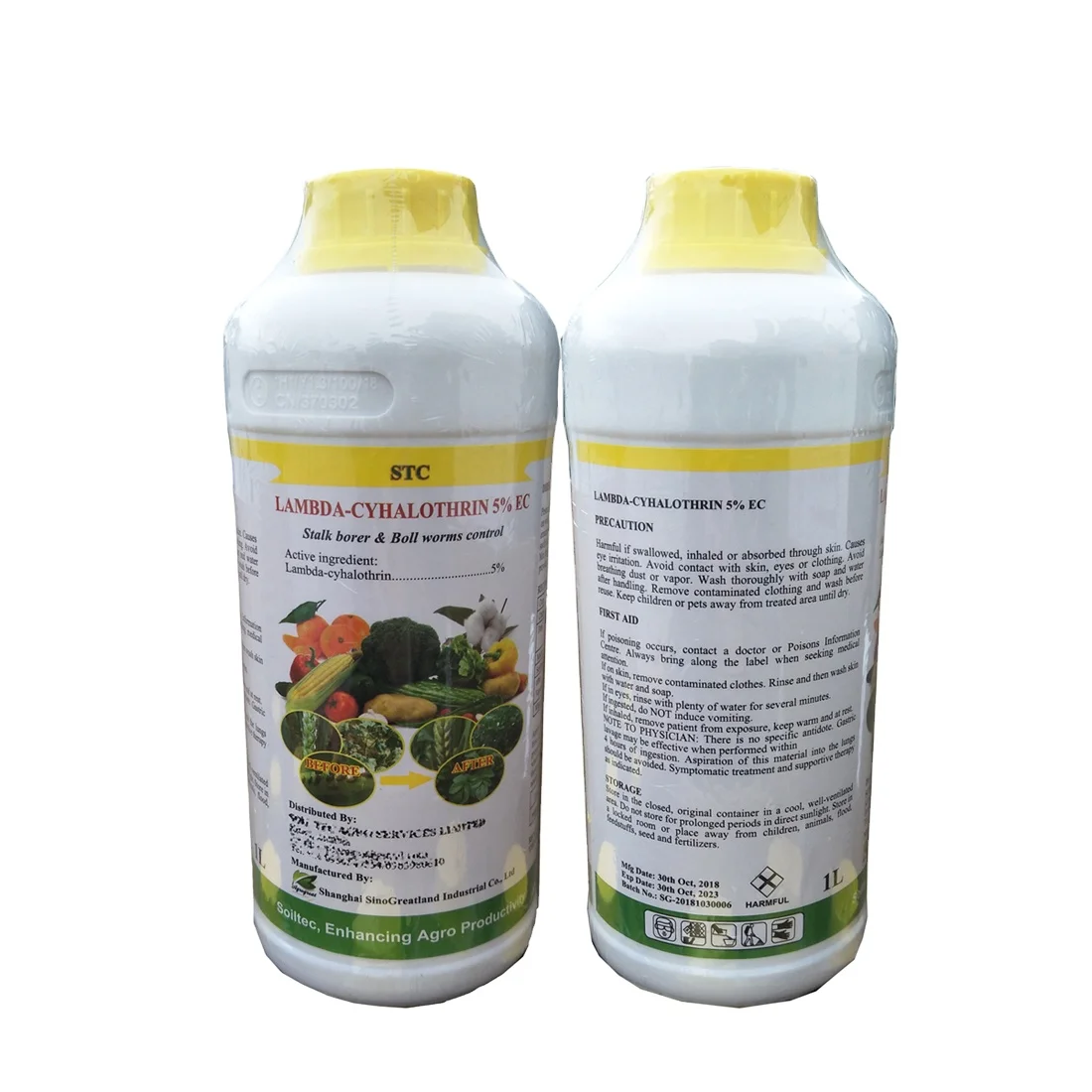 
Insecticide Lambda Cyhalothrin 5% EC, 10% 95%TC low price with top quality  (60662324928)