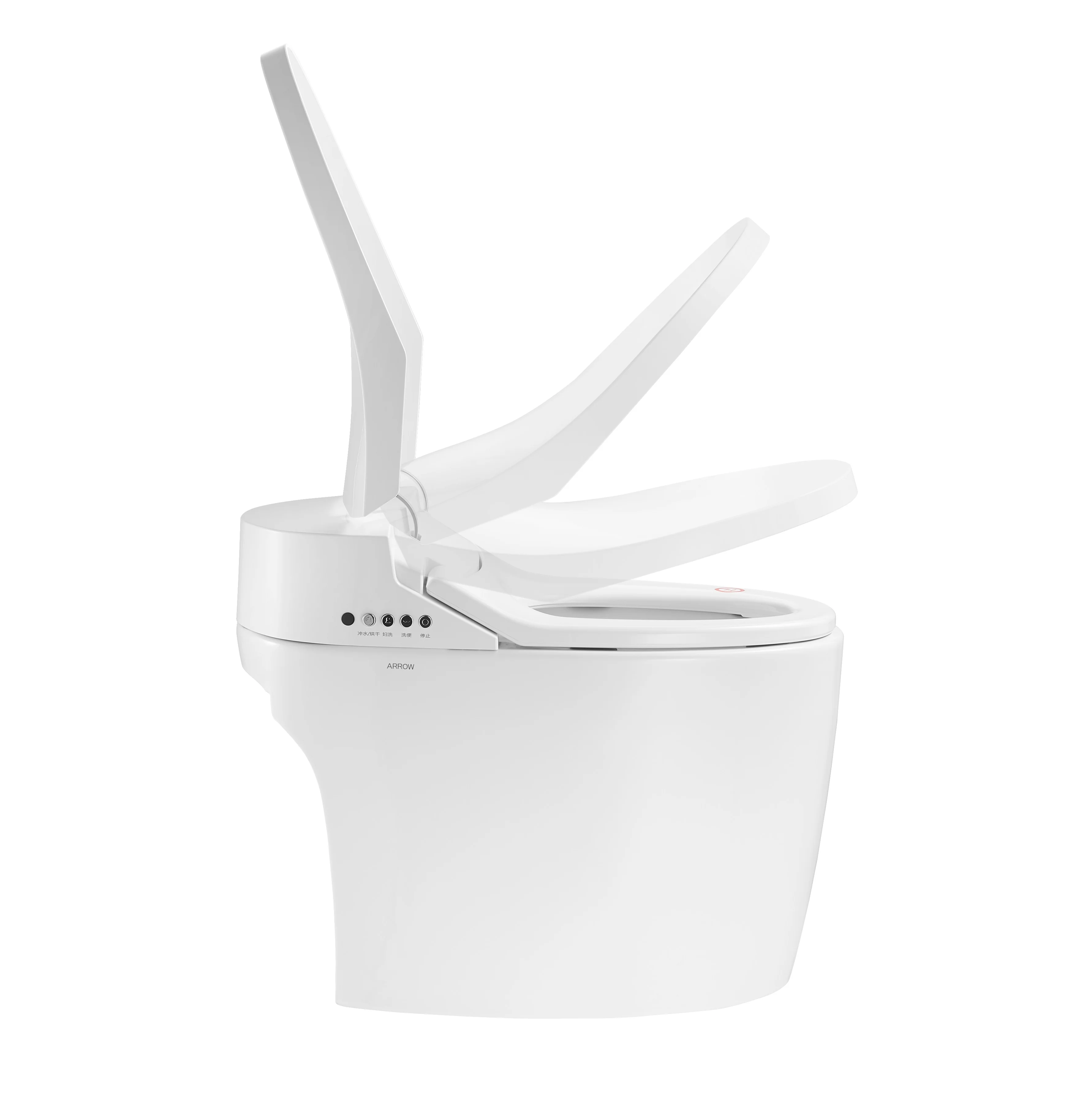 ARROW Brand Wash Power Saving Bidet Wc Intelligent Smart Toilet In White