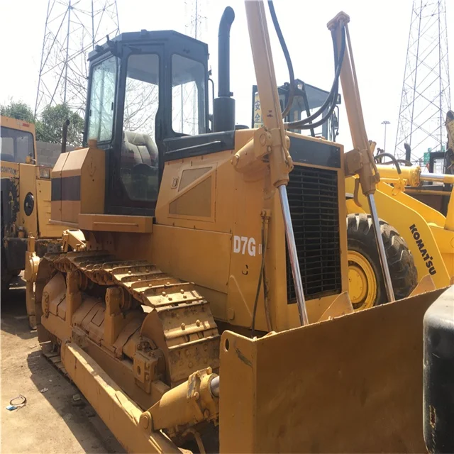  Б/у гусеничный бульдозер CAT D7G в Китае для карьеров горных работ дорожных зданий на