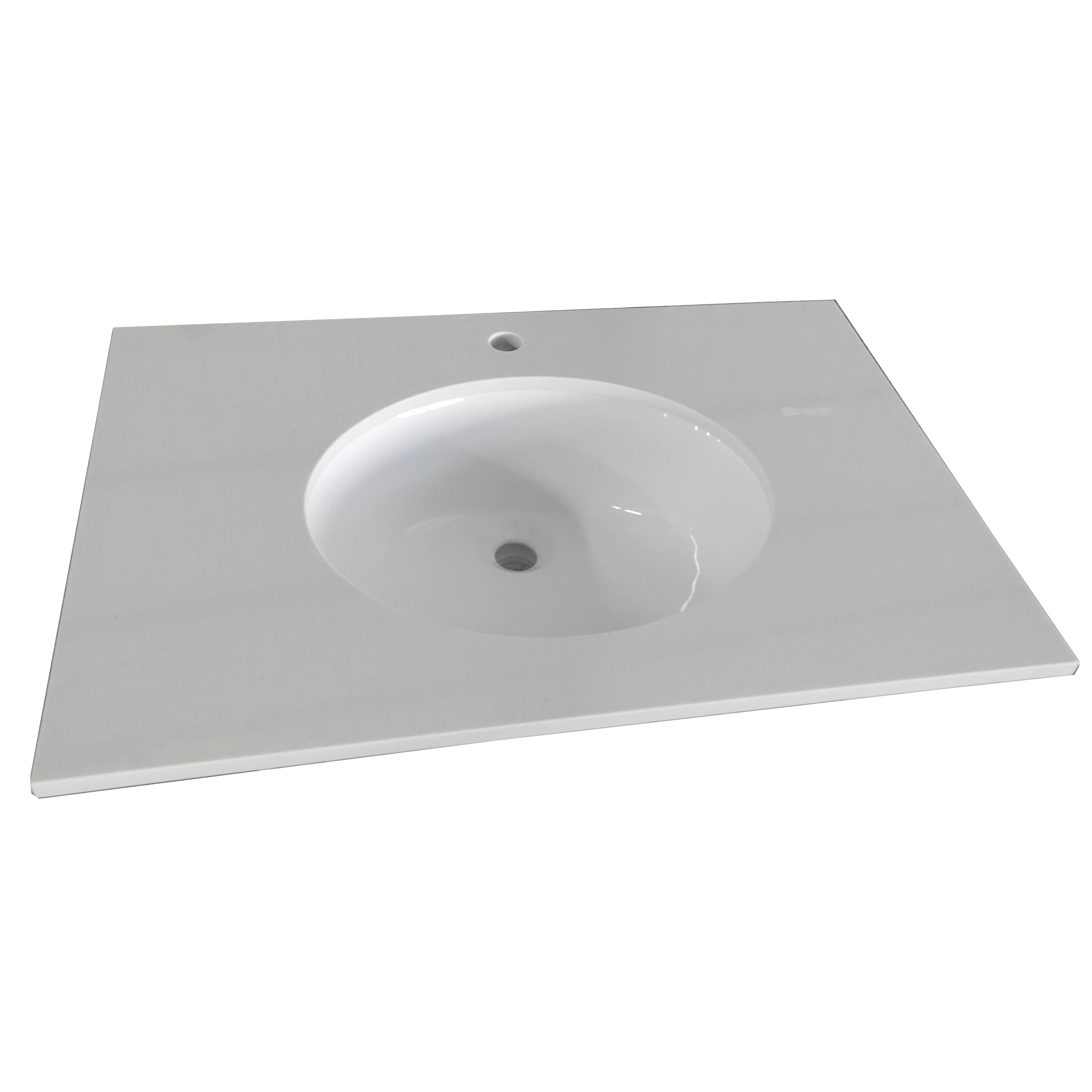 
Ready to ship quartz modern bathroom vanity top 