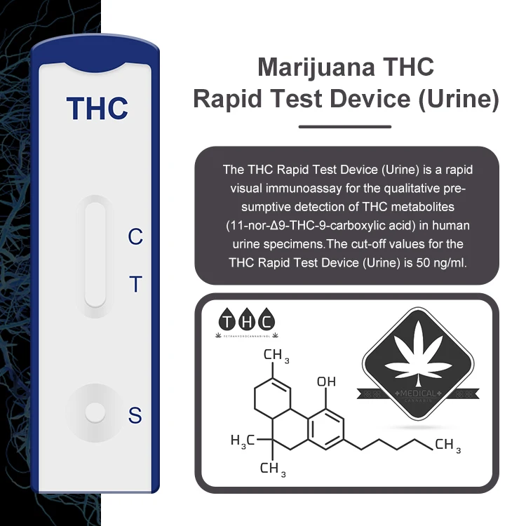 Safecare THC DOA AMP BAR BUP BZO COC KET MOP MET OPI MTD PPX TCA TML Drugs Testing Rapid Test Kit