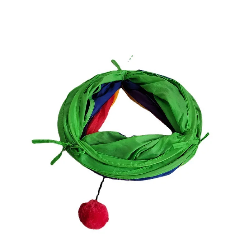 Wholesale Pet Tent Toys Hamster Tubes And Tunnels Kit Bed Pet Folding House Cat Tunnels For Indoor Cat Pet Tunnel