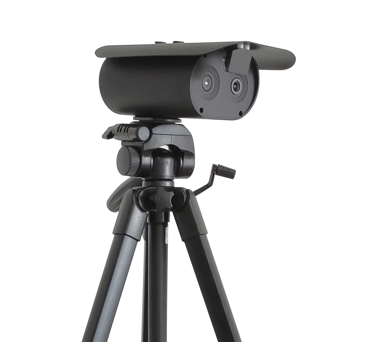 Tripod thermal imaging camera Non-Contact Face Recognition Multi-person Temperature Scan High Speed Dual Vision Fever Screening