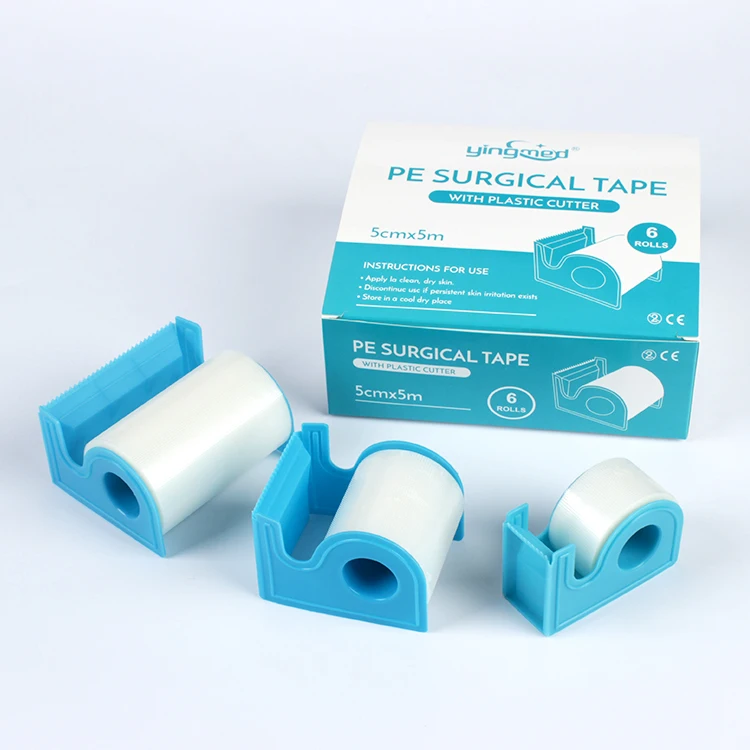 Hospital micropore surgical adhesive plaster pe tape with CE&ISO approved