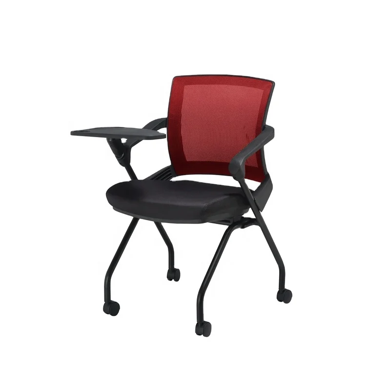 UE Multi-color Stacking Student Mesh Fabric Meeting With Table Training Conference Chair