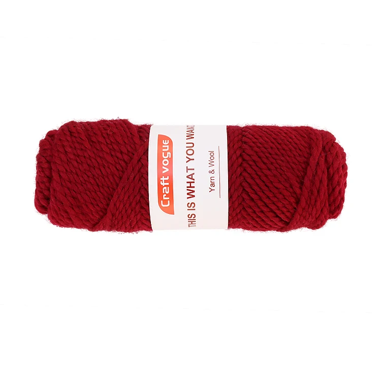 Craft Vogue 100g 2ply 100% wool blended yarn for hand knitting and sale