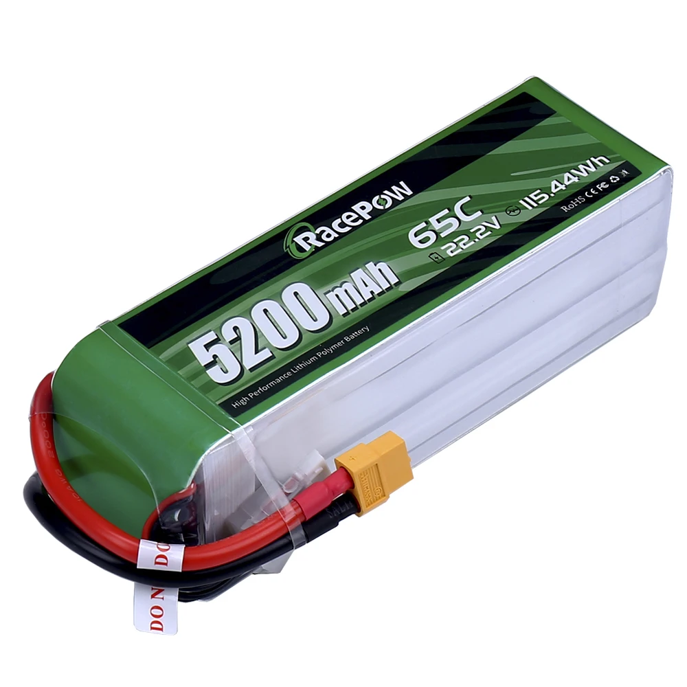 Lipo Rc батарея 5200 мАч 6S 22 2 в 65C аккумуляторные блоки с разъемом XT60 XT30 для радиоуправляемого вертолета самолета