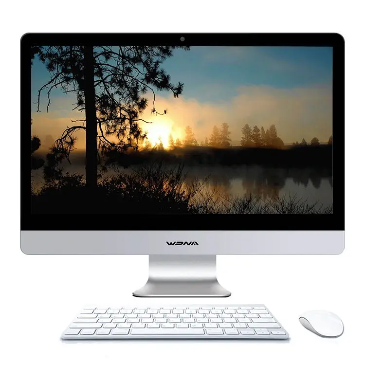 18.5 22 24 Inch Core I3 I5 I7 Hd Graphics Business Monoblock Computers Laptops Desktops All In One Pc Touchscreen For Office