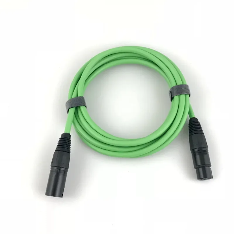 Factory OEM 1m 2m 3pin 5Pin XLR Male to Female Cable Connector 22 AWG OFC with low noise Wire speaker Microphone DMX Xlr Cable