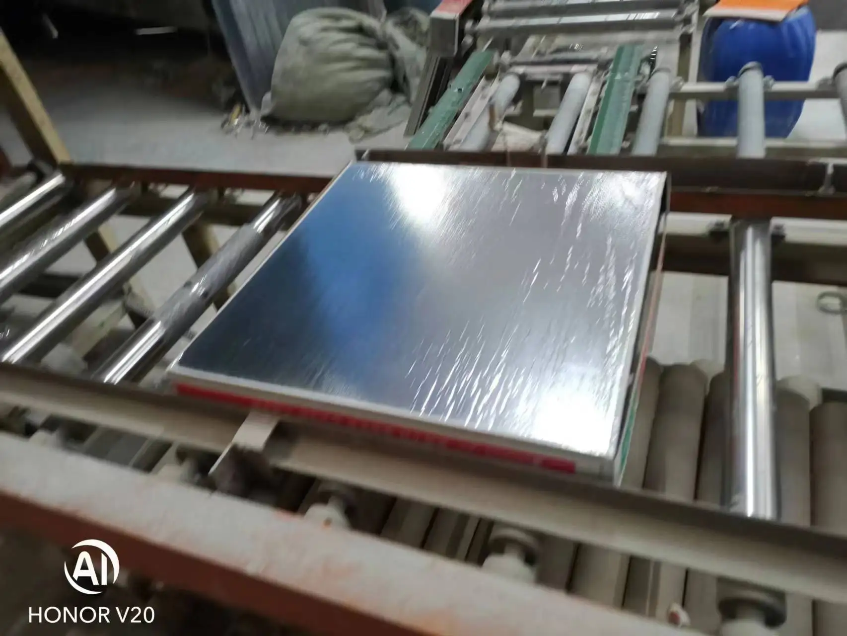 Manufacturing Machine For PVC Film Laminated False Gypsum Ceiling Panel/Board/Tiles Making Machine