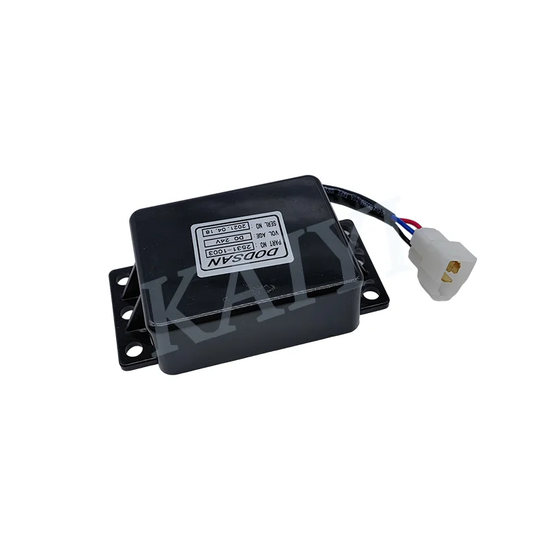Construction Machinery Parts 2531-1003 24V Timer Relay for Daewoo DH220-5 DH225-7 DH300-7 Excavator DC Converter