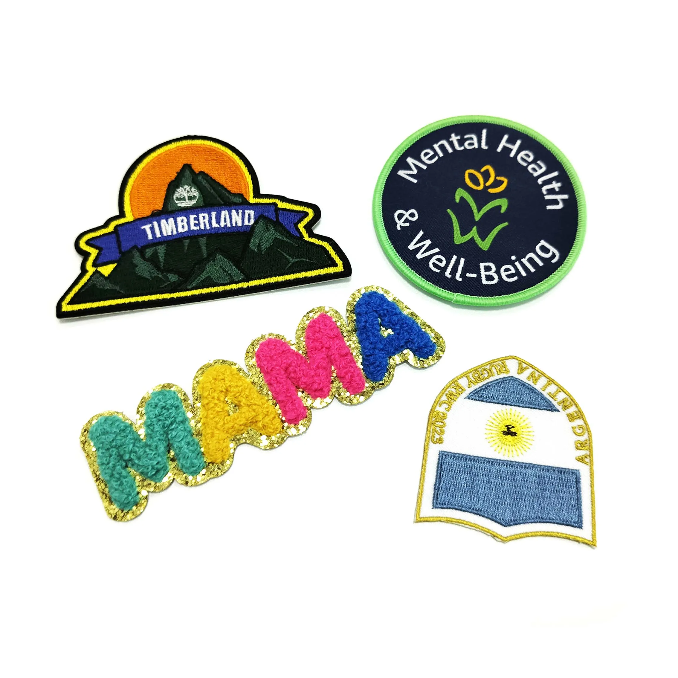 3D Silicone PVC Patches Rubber Labels For Clothing Designer Logo Clothes Patch sewing and Iron On label