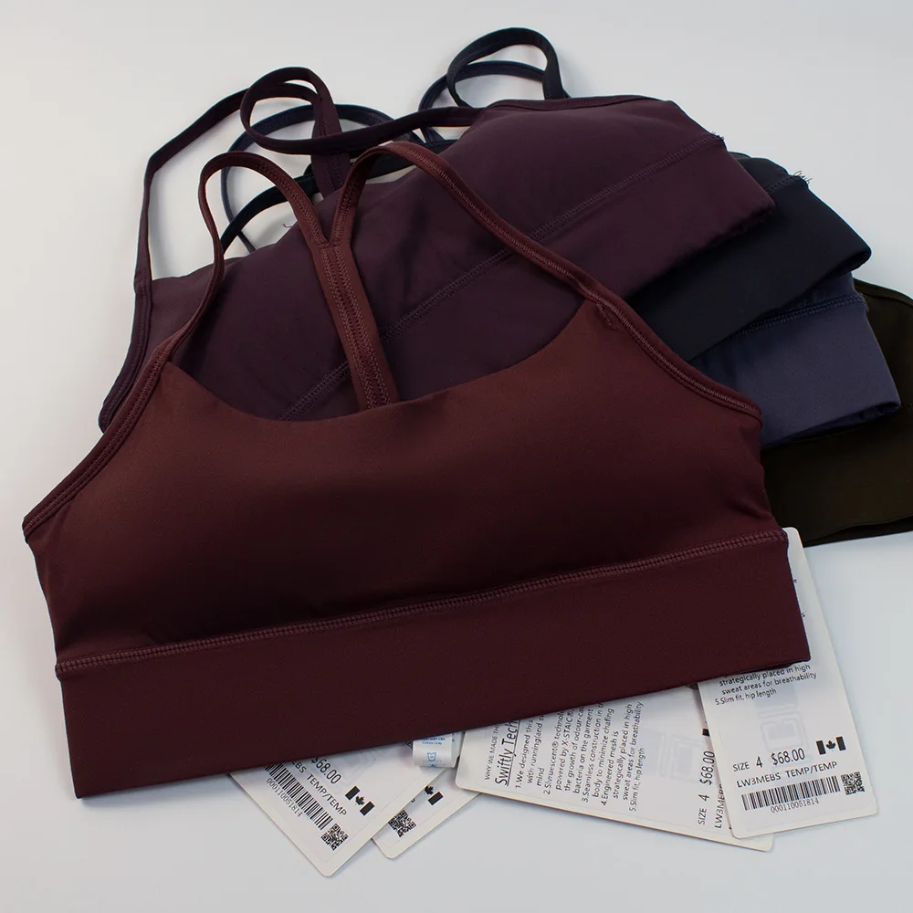 solid color sports bra