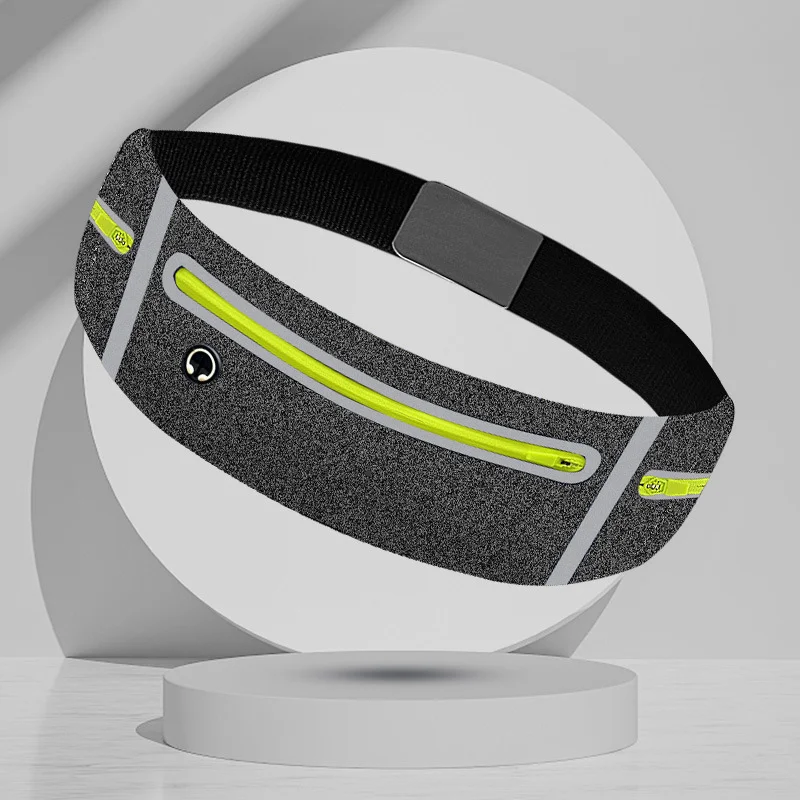 Sports Running Waist Pack Marathon Fitness Waist Pack Ultrathin Belt Multifunctional Waterproof Cell Phone Bike Waist Bag