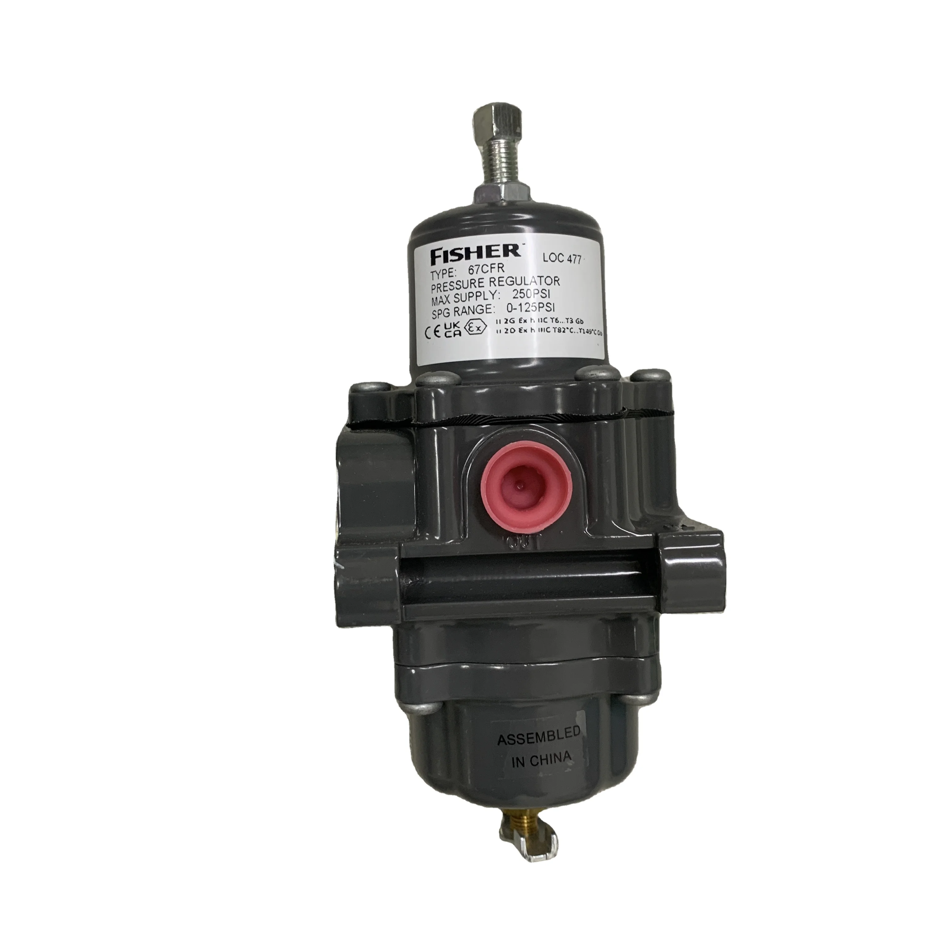 STock Instrument Supply Regulators FISHERR 67C Series 67CFR-239 67CFR-226 67CFR-108with the range of 0-160 psi