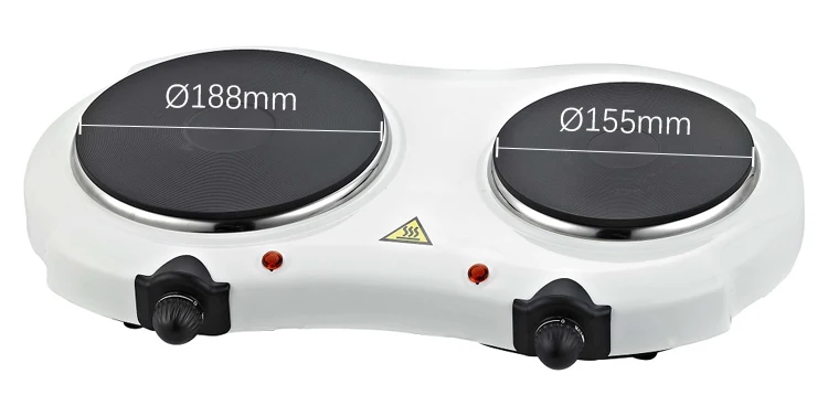 Heating Stove Kitchen Food Cooking Double Electric Cooking Hot Plate