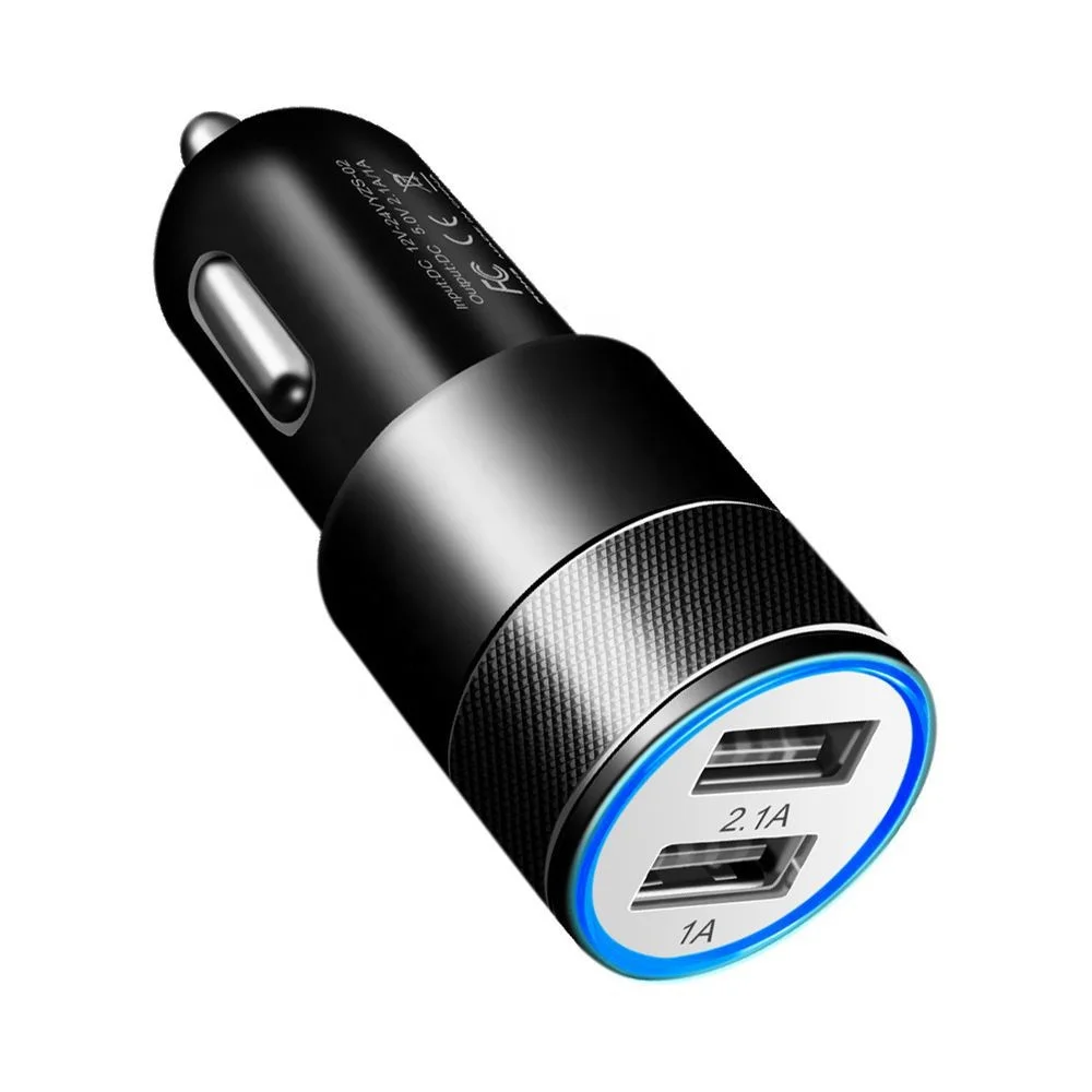 
Free Sample Quick Charging 5V 3.1A Dual Single 1 Port The Usb Car Charger For iPhone 12 Pro Max Android 