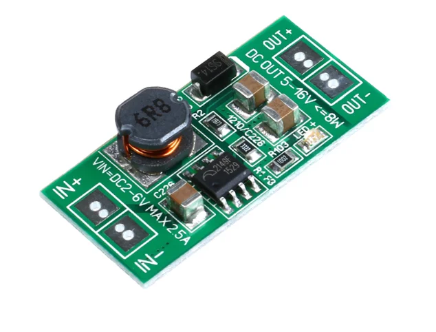 USB pad для D для извлечения 2,54 pad низковольтный модуль регулятора высокой мощности 8W 5V ~ 12V/16V
