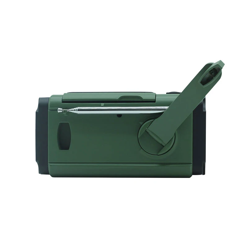 Radio with Power Bank Portable AM FM WB 3 band Radio Weather Solar Powered Emergency Hand Crank Solar Dynamo Radio