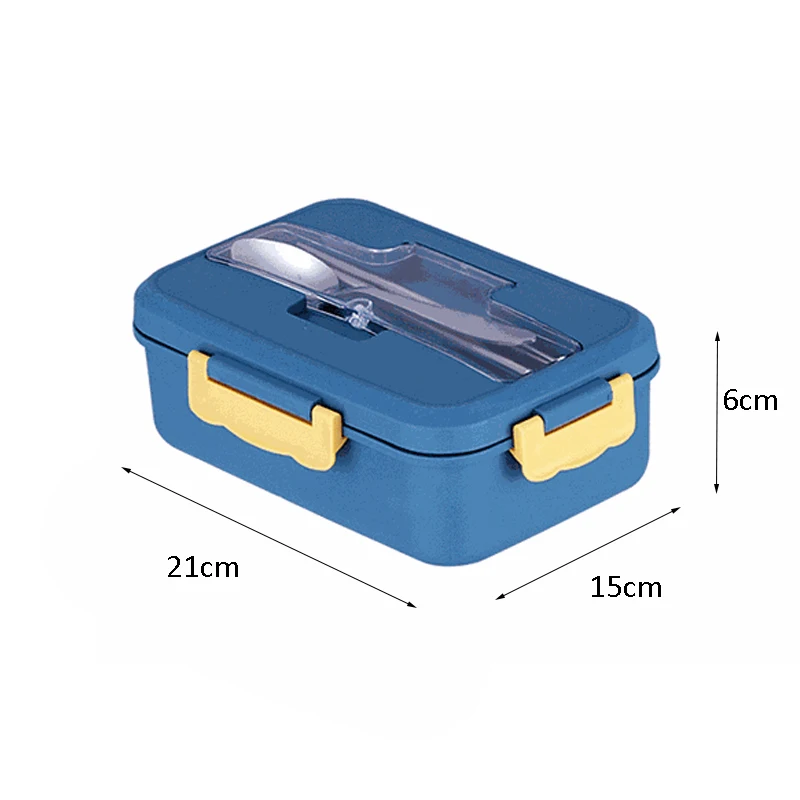 portable wheat straw eco-friendly bento lunch box for kids school  microwave safe food storage container lunch box