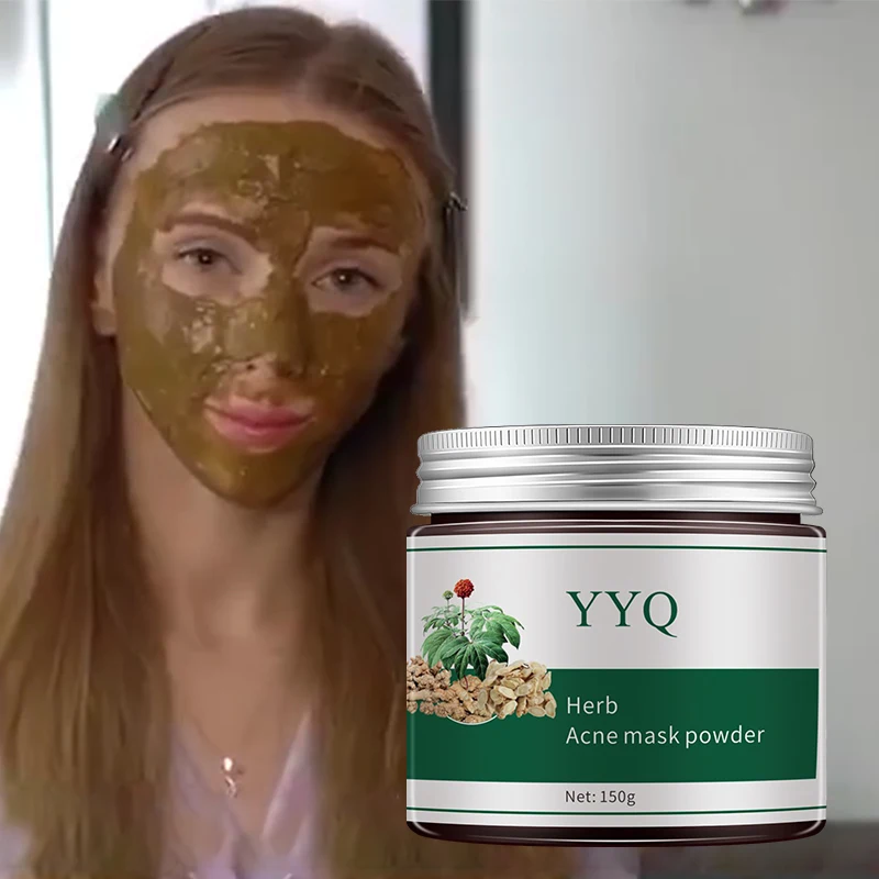 Private Label Acne treatment And Contract Fine Pores Organic Herbal Face Mask