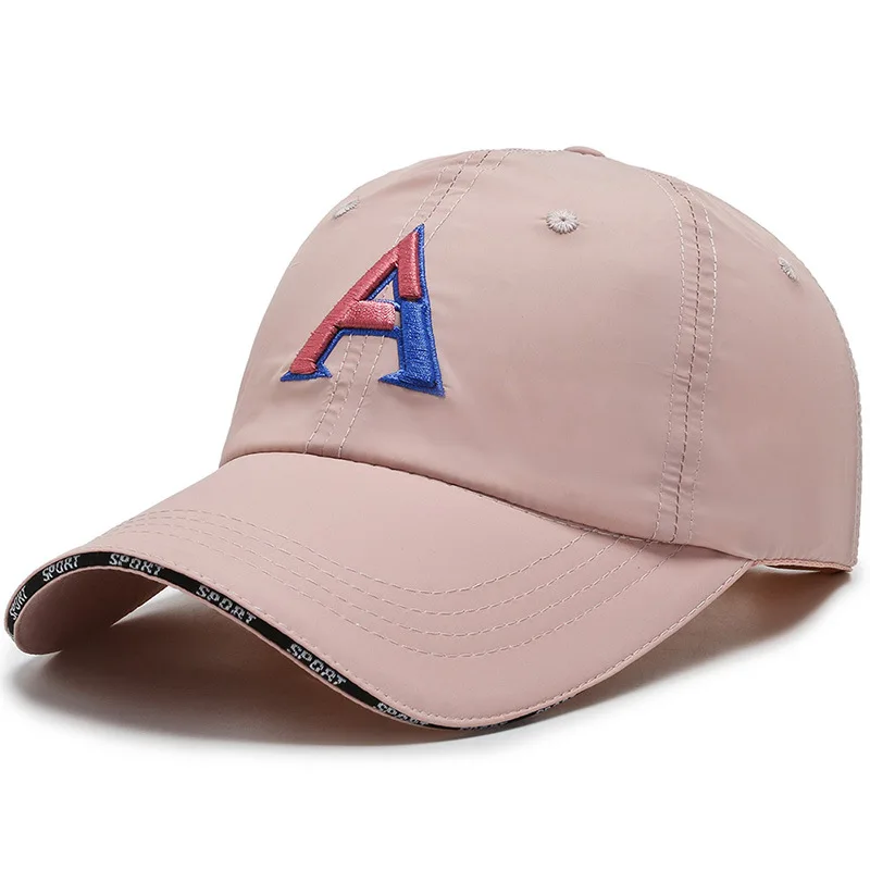 Quick-drying Microfiber 3D Embroidery Logo Dry Fit Custom Golf Running Caps Hat Sports