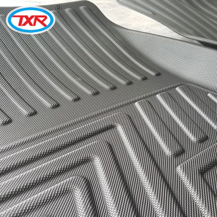 Oem индивидуальный автомобильный коврик для аксессуаров ТПЭ TPO пластиковые 7d однослойные автомобильные коврики AVANZA
