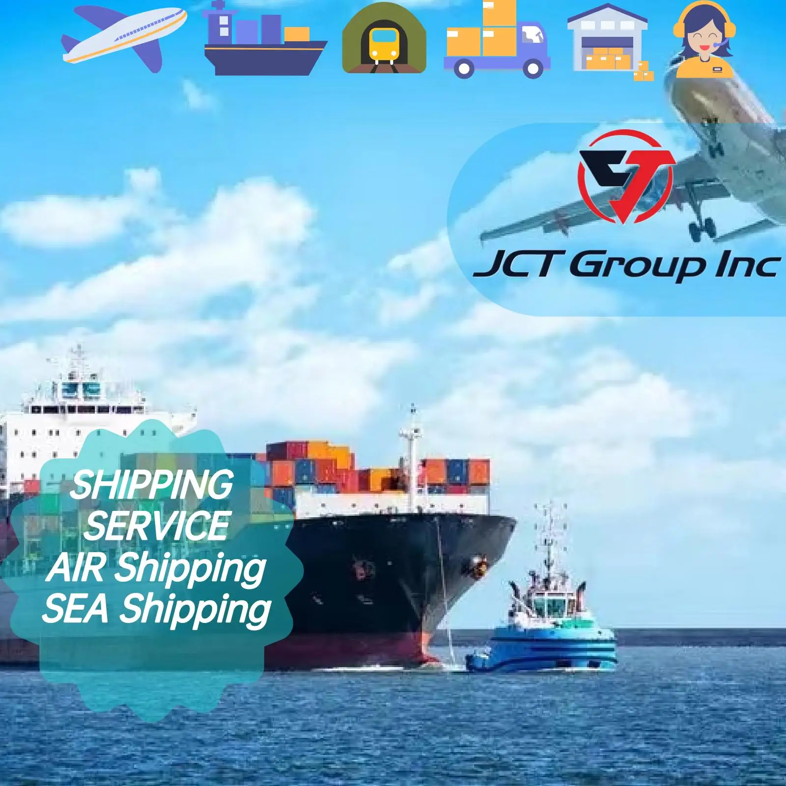 Freight Forwarder Logistics Service Cargo Rates FBA Shipping Agent From China DDP /DDU To USA UK CA
