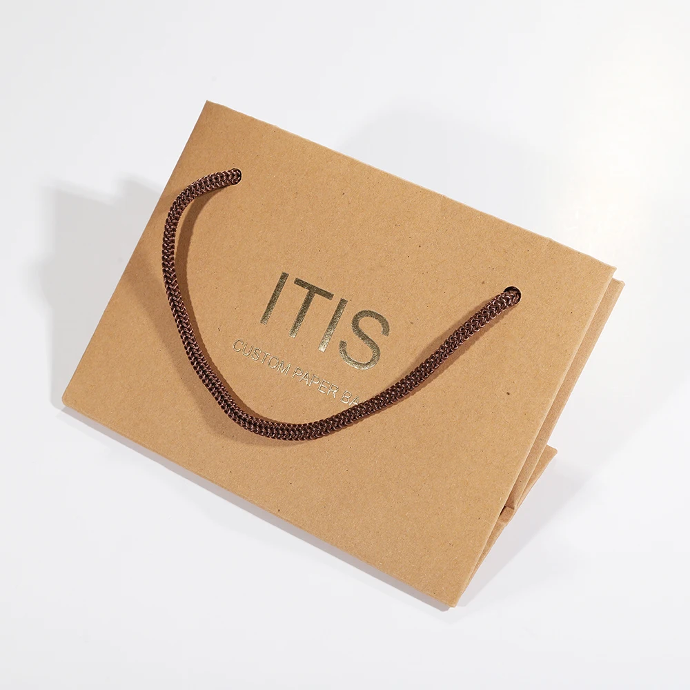 oem custom product kraft paper bags for packing publisher company