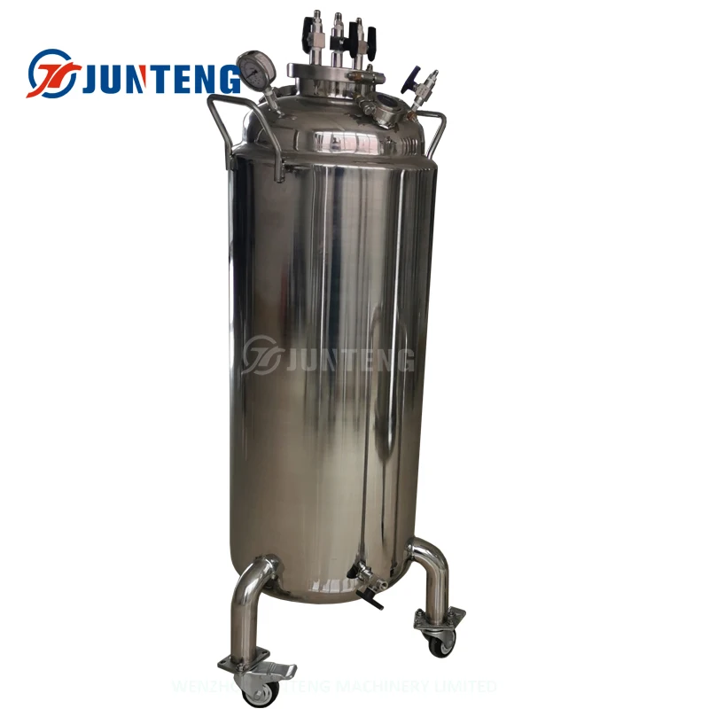 Stainless Steel 304 150LBS Jacketed Solvent Tank use for Closed Loop Extractor