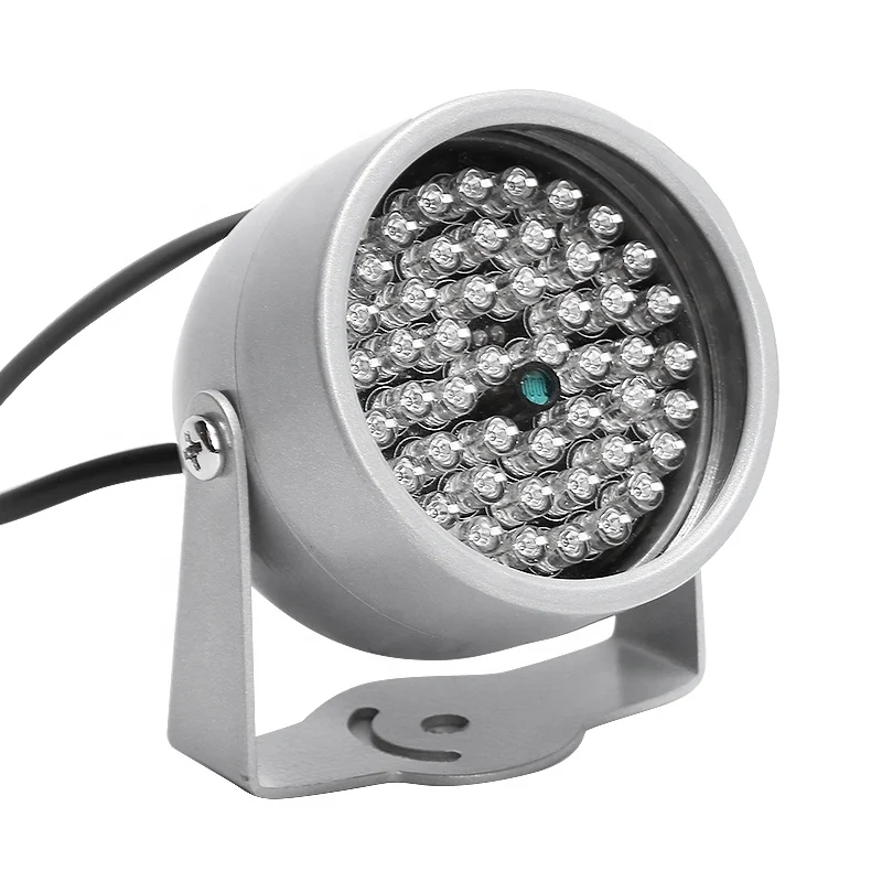850nm IR LED illuminator 48pcs Array LED Outdoor Waterproof IR Lighting 40M For CCTV Cameras CCTV Accessory For Parking Lot Home
