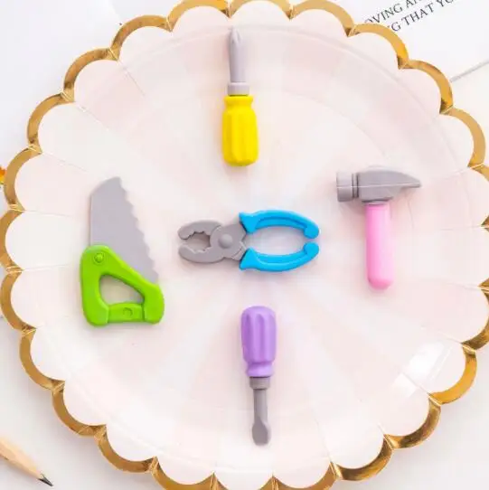Creative hammer pliers screwdriver repair tool series Eraser Set student stationery Eraser Set