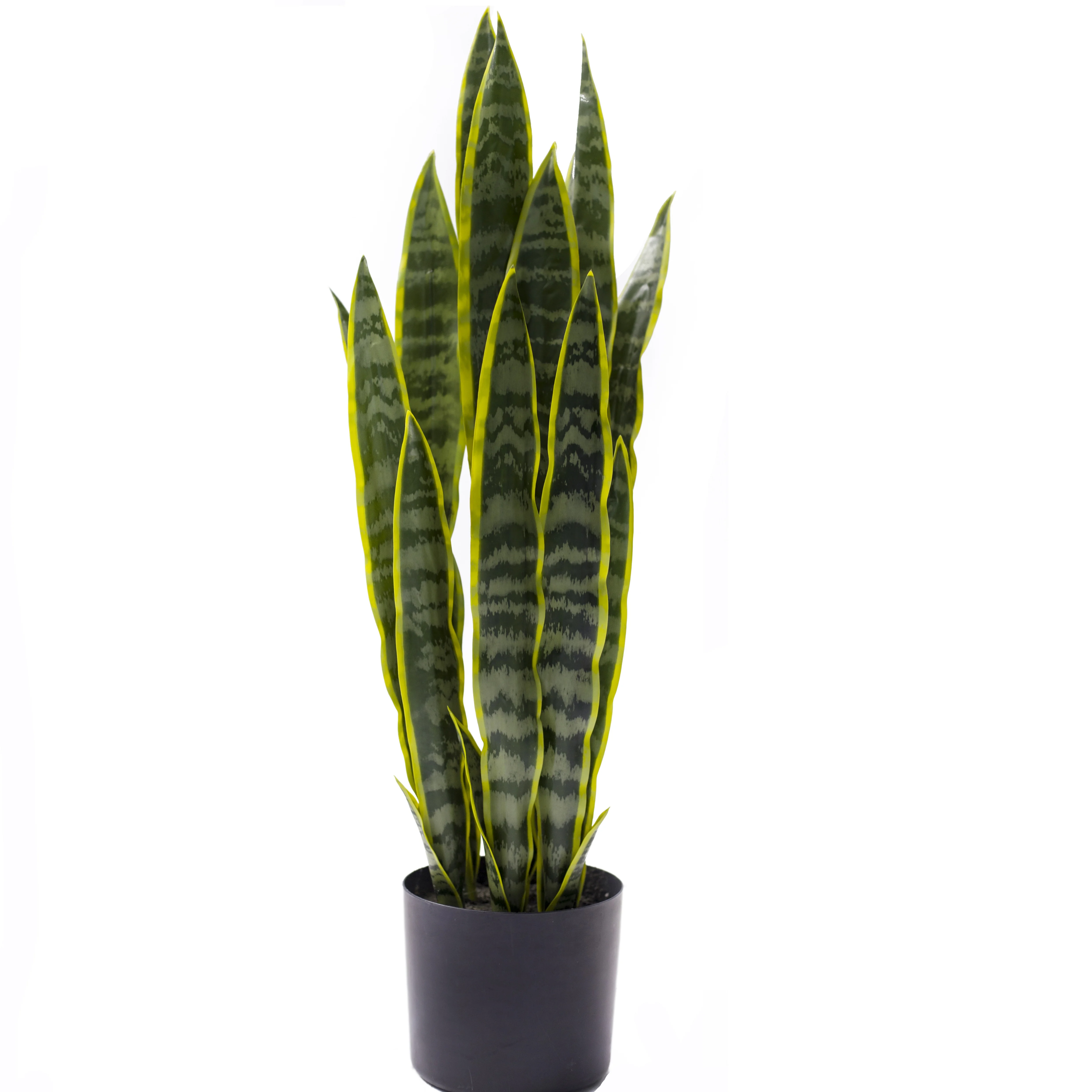 Tropical Plant Sansevieria Artificial Snake Plant Leave Artificial Bonsai Snake Plant for Home Garden Office Decoration