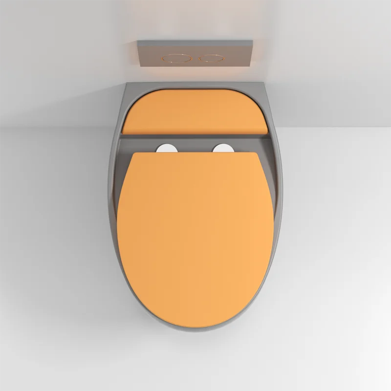 Европейский современный туалет без оправы для ванной комнаты сантехника матовый цвет керамический настенный унитаз