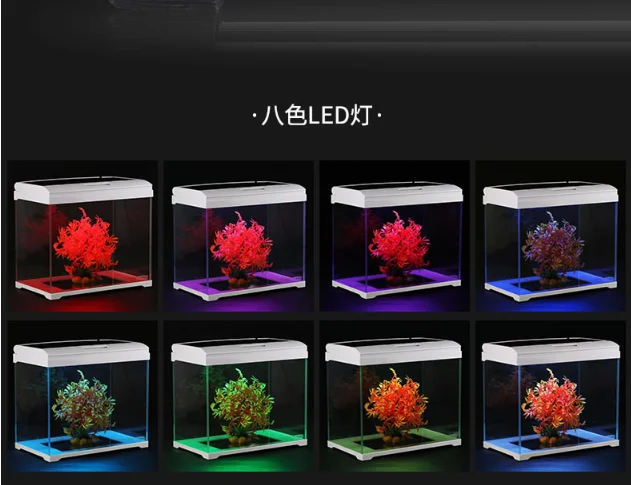 SUNSUN AT Series Accessories Plastic Betta Decoration Small Mini PVC Unique Acrylic Glass Biofloc Fish Tank Aquarium