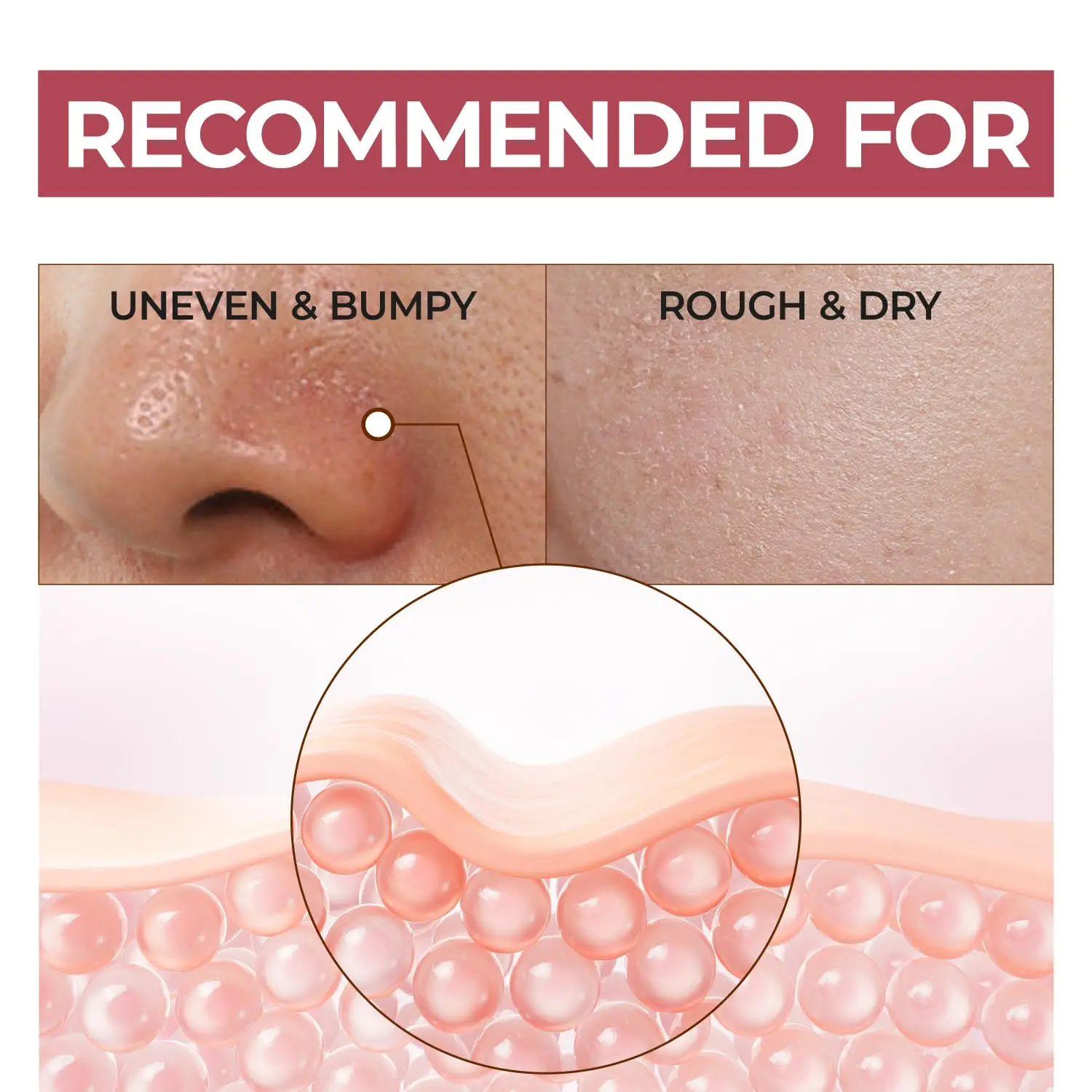 Natural Ingredients Niacinamide Smoothing Glow Skin Pore Care Textured Softening Serum For Face